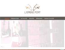 Tablet Screenshot of lispiensport.com